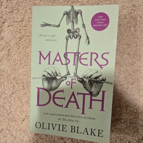Masters of Death By Olivie Blake Paperback Book - Picture 1 of 5